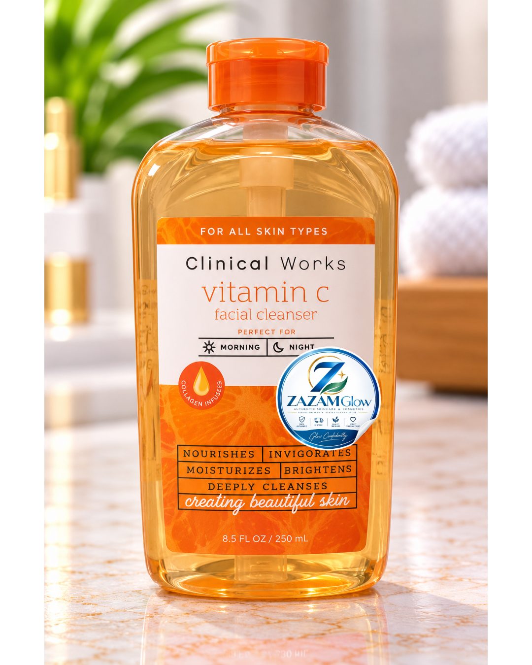 Clinical Works Vitamin C Facial Cleanser