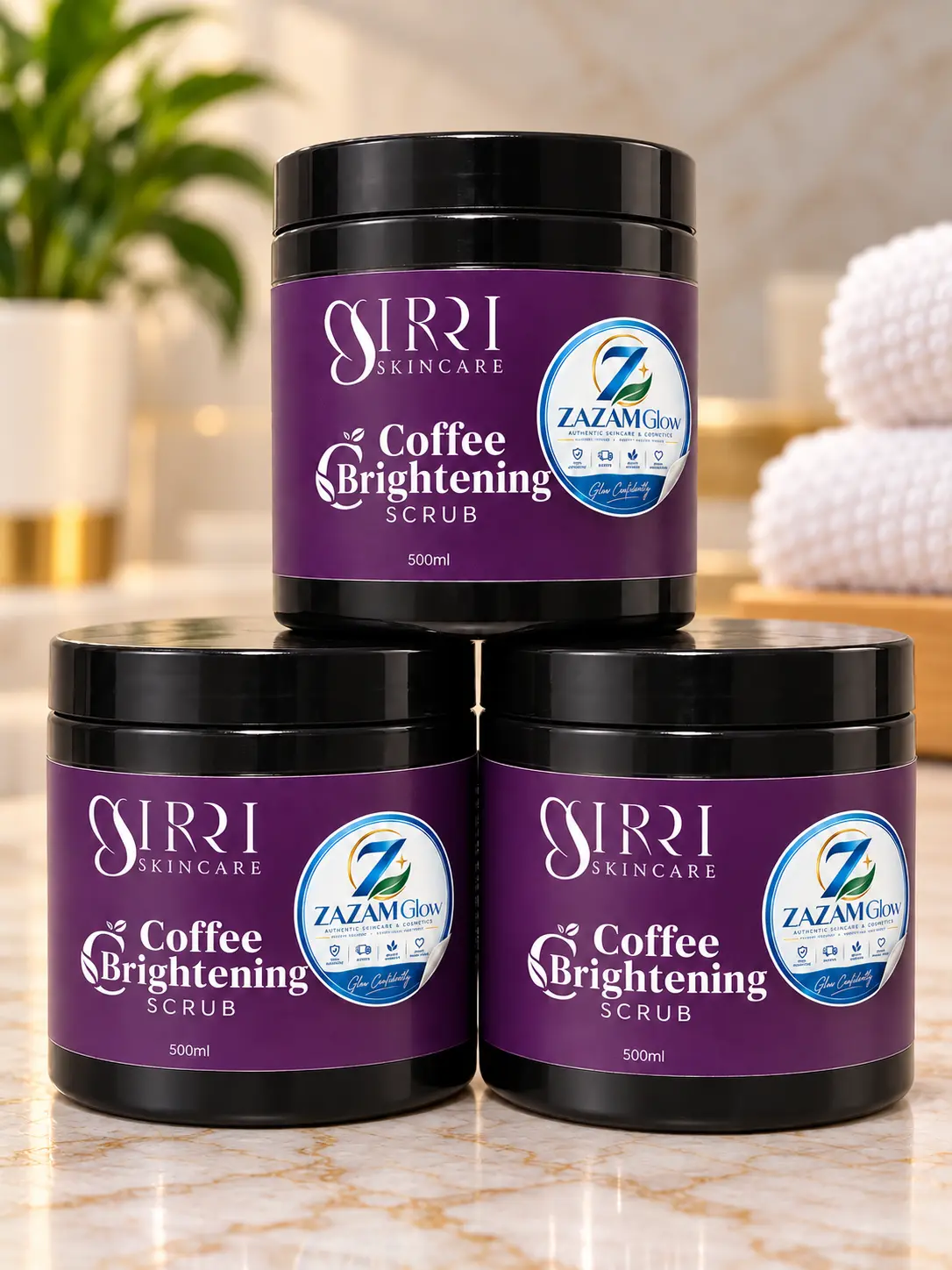 Sirri Skincare Coffee Brightening Scrub