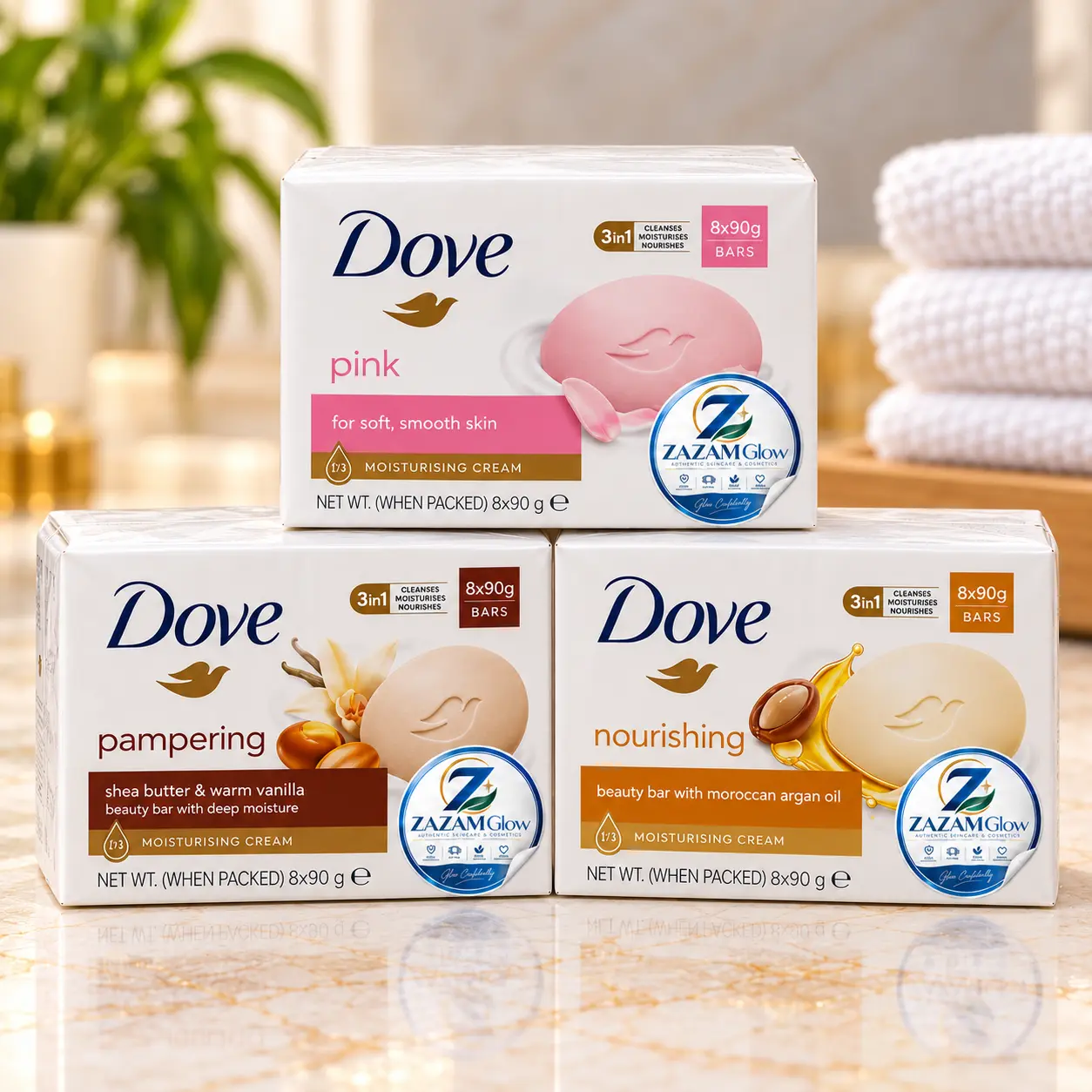 Dove Bar Soaps (various variants)