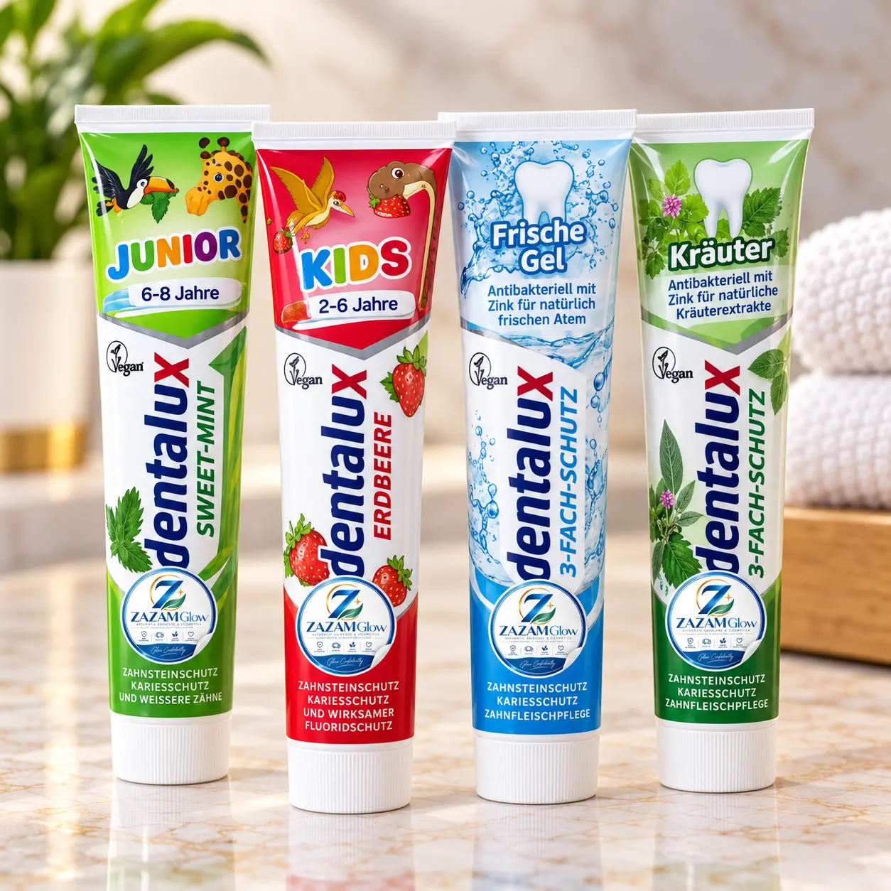 Dentalux Toothpaste (various variants)